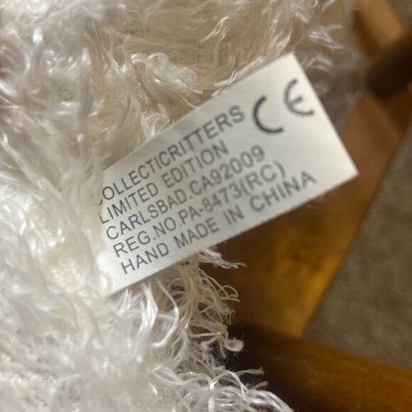 2007 COLLECTICRITTERS LIMITED EDITION TEDDY BEAR 🧸 - Picture 8 of 13